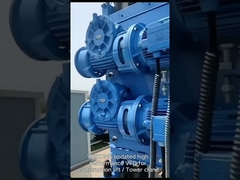 Ειδικό λογισμικό VEIKONG AC DRIVE VFD500 με λογικό φρένο σε ανελκυστήρα κατασκευής, γερανός πύργου