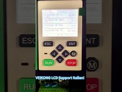 VFD500 LCD Ιταλός μετατροπέας προηγμένης συχνότητας για την βιομηχανία χαρτιού και συσκευασίας υφασμάτων