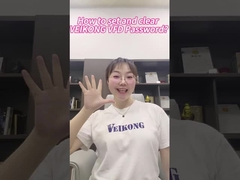 Πώς να Ορίσετε και να Διαγράψετε Κωδικούς Πρόσβασης VEIKONG VFD;